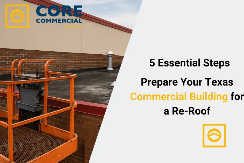 5 Essential Steps to Prepare Your Texas Commercial Building for a Re‑Roof