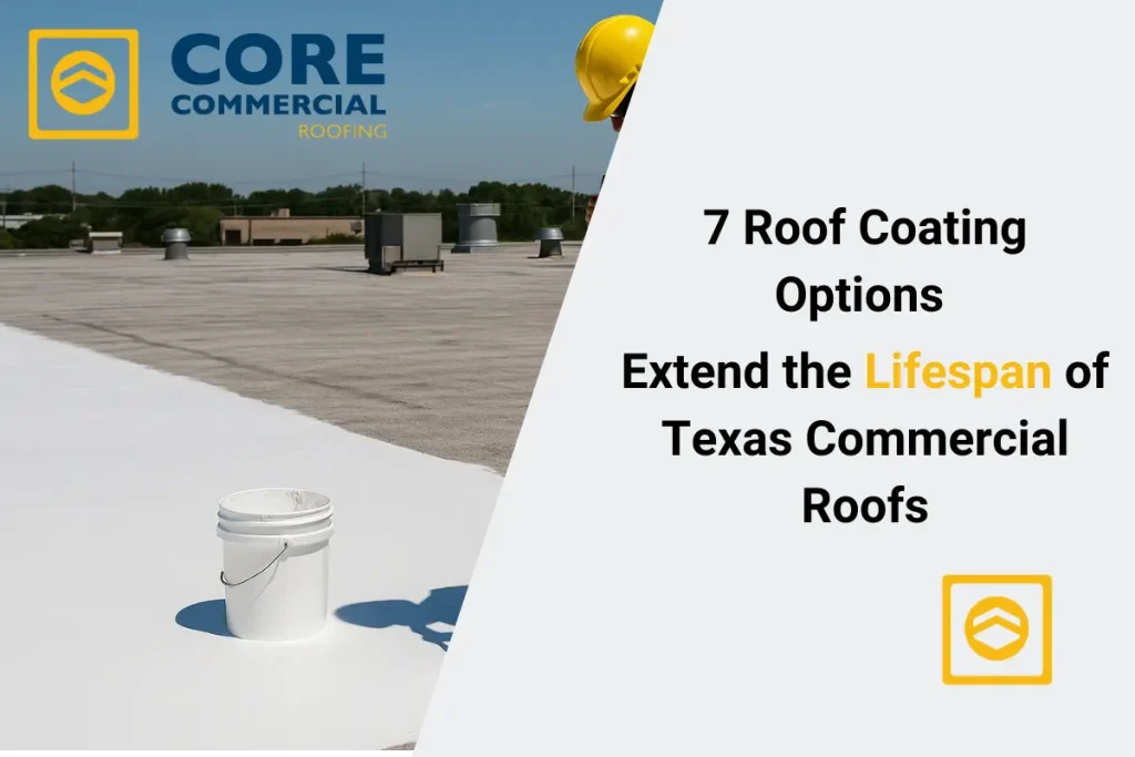 7 Roof Coating Options to Extend the Lifespan of Texas Commercial Roofs
