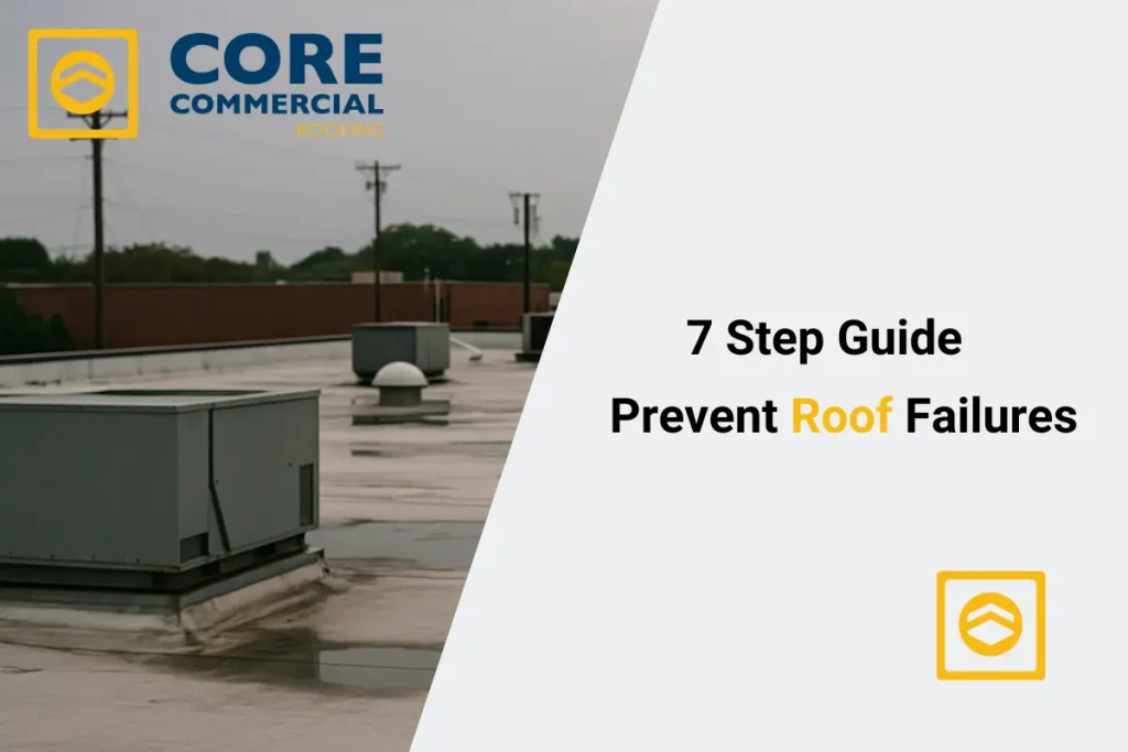 7 Step Guide to Prevent Roof Failures in Texas Commercial Buildings