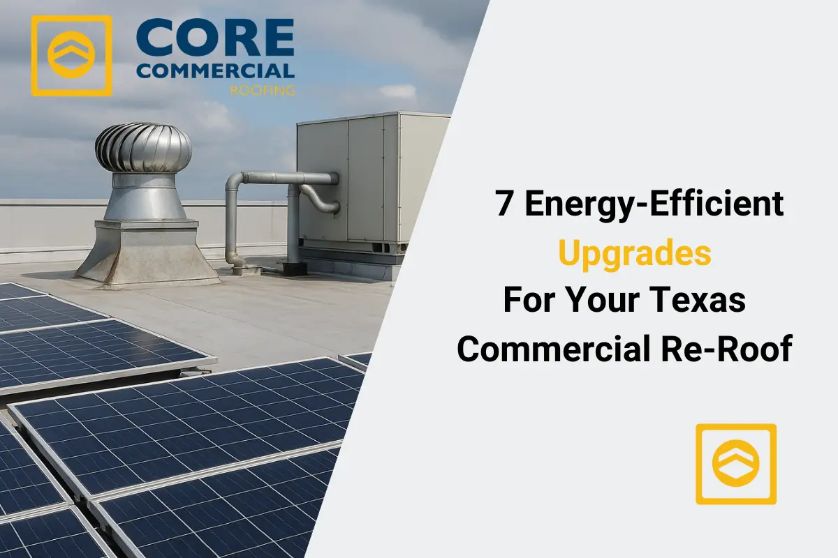 7 Energy‑Efficient Upgrades for Your Texas Commercial Re‑Roof