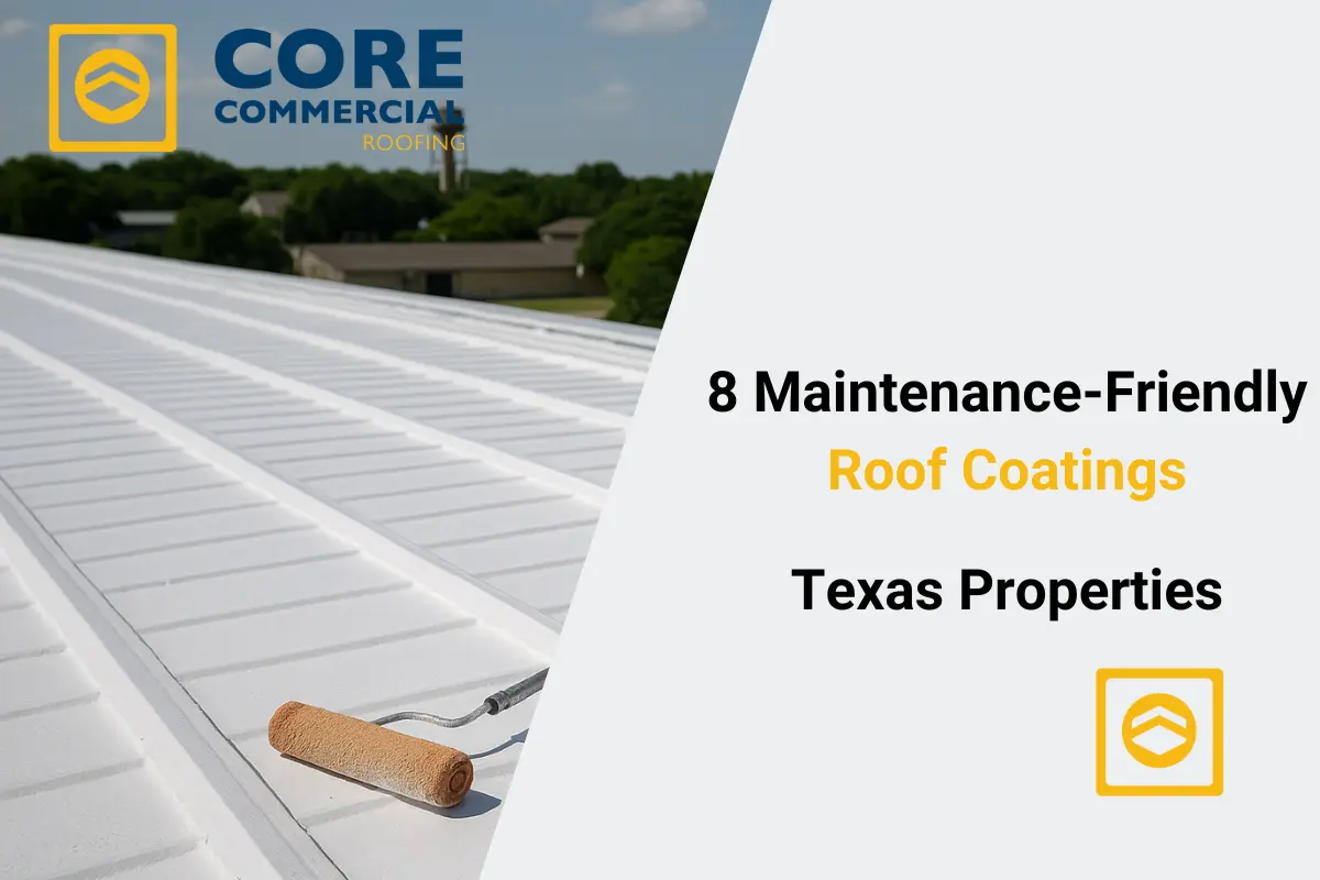 8 Maintenance‑Friendly Roof Coatings for Texas Properties
