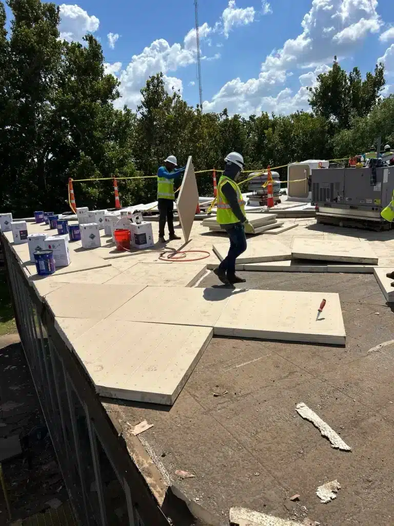 Complete Roof Rebuild with Tapered Insulation System (4)