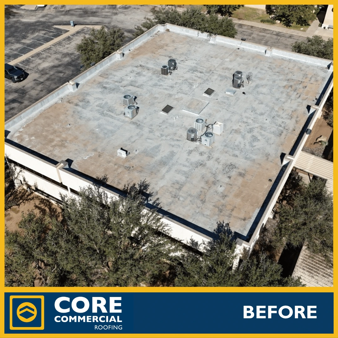 commercial roof coatings: a blank roof