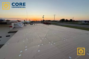 Full TPO Roof Replacement with Tapered Insulation System Muleshoe, Texas